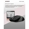 Мышь A4Tech Fstyler FG10 черный/серый оптическая (2000dpi) беспроводная USB (4but) Мышь A4Tech Fstyler FG10 черный/серый оптическая (2000dpi) беспроводная USB (4but)